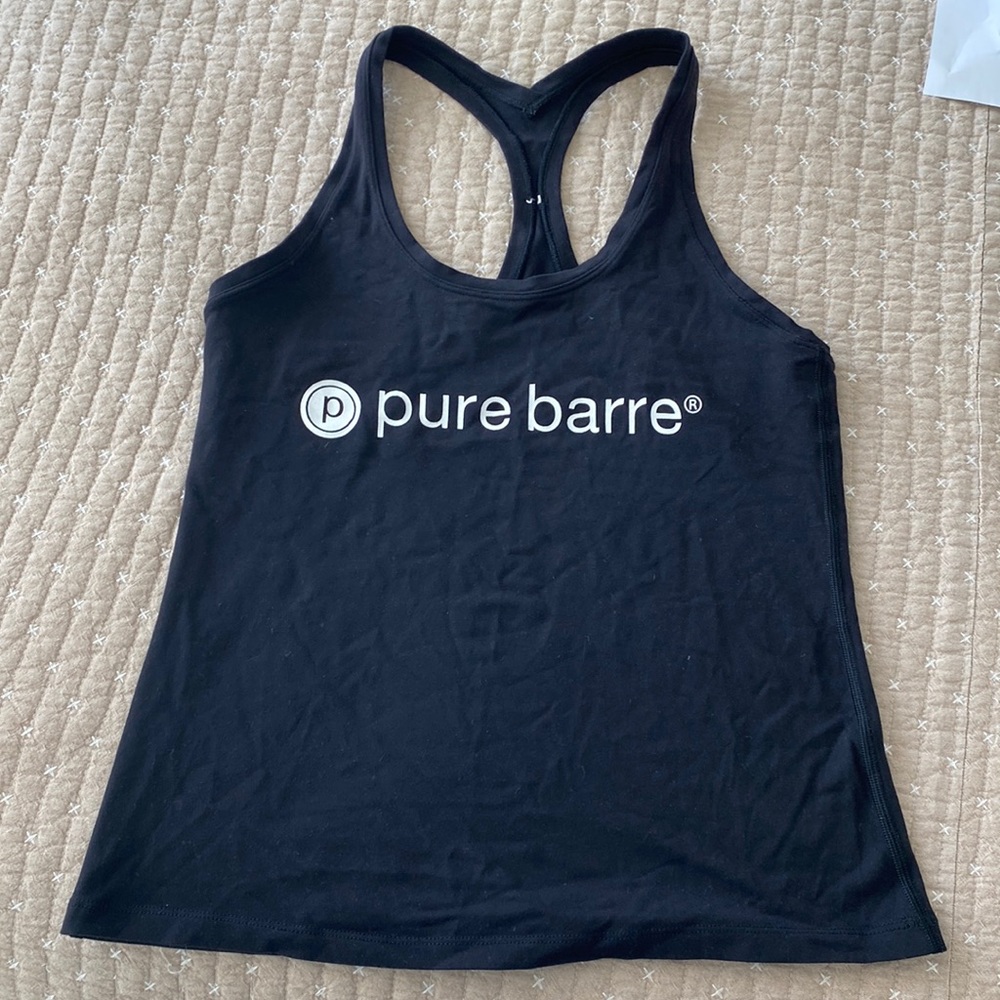 Lululemon x Pure Barre cropped tank top